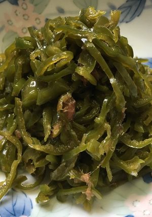 夏の常備菜♪ご飯に合う♪ピーマンの佃煮-レシピのメイン写真