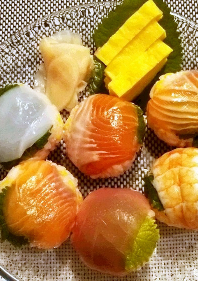 手まり寿司-レシピのメイン写真