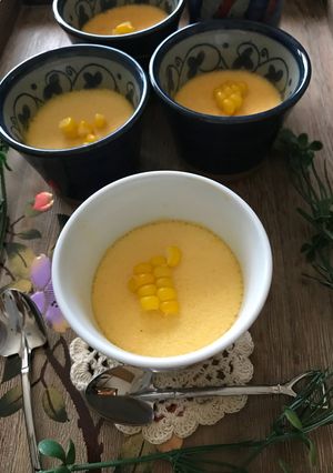 とうもろこしぷりん-レシピのメイン写真