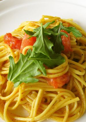 和風オリーブペーストパスタ-レシピのメイン写真