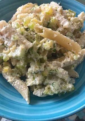 ゴーヤとチーズパスタ-レシピのメイン写真