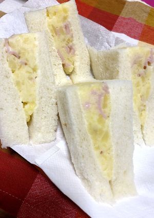 私の超ズボラなポテトサンド～(〃ω〃)-レシピのメイン写真
