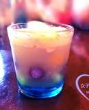 簡単カラフル☆ブルーハワイフロート