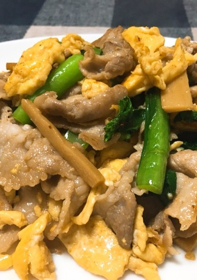 本格！家中華、木須肉風！豚肉と卵の炒め物-レシピのメイン写真