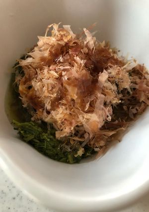 出がらし茶葉のポン酢マヨ和え-レシピのメイン写真