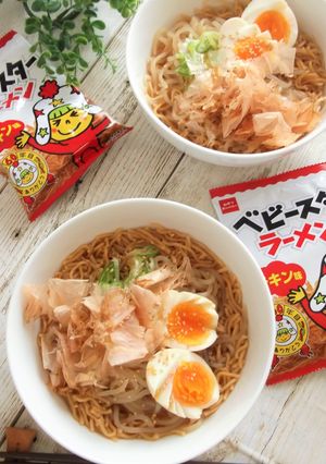 しらたきとベビースターでヘルシーラーメン-レシピのメイン写真