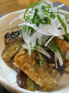 サンマとナスの味噌炒め煮×SHiBORO-レシピのメイン写真