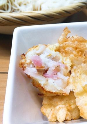 ベーコンとチーズのはんぺん天-レシピのメイン写真