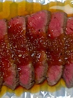 ローストビーフ オニオンソース-レシピのメイン写真