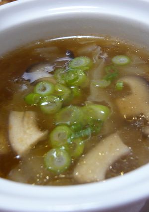 温まろ♪すし酢でピリ辛さっぱりスープ-レシピのメイン写真