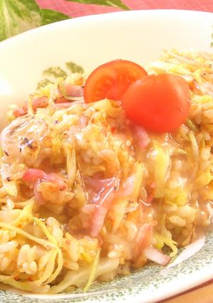 すし酢であんかけ　野菜たっぷりチャーハン-レシピのメイン写真
