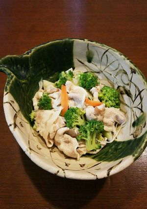 豚肉 冷しゃぶサラダ-レシピのメイン写真