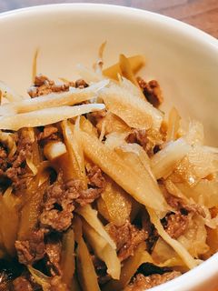 牛ごぼうのしぐれ煮-レシピのメイン写真