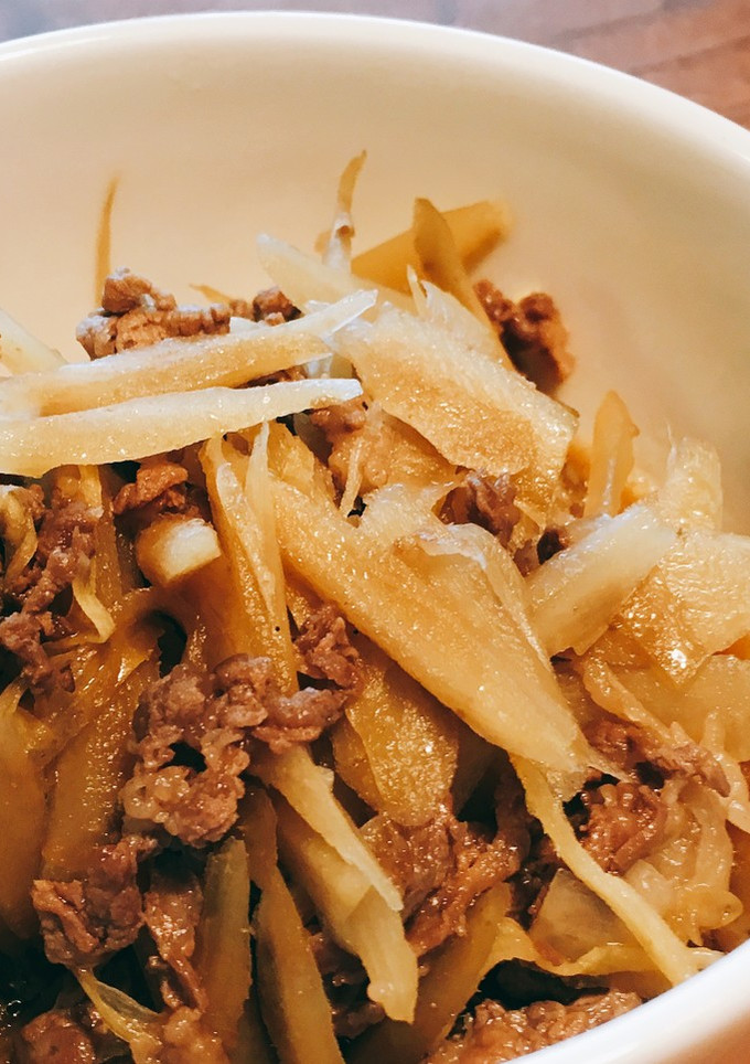牛ごぼうのしぐれ煮-レシピのメイン写真