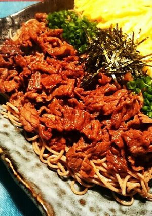 ＊お皿で瓦そば＊-レシピのメイン写真