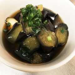 รูปของ なすの煮浸し！揚げずにレンジでチン！簡単