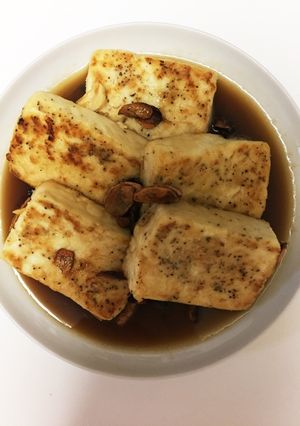 牛脂で焼くお豆腐ステーキ-レシピのメイン写真