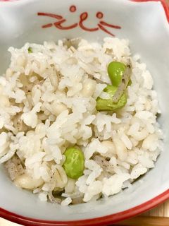 冷凍枝豆で枝豆ごはん-レシピのメイン写真