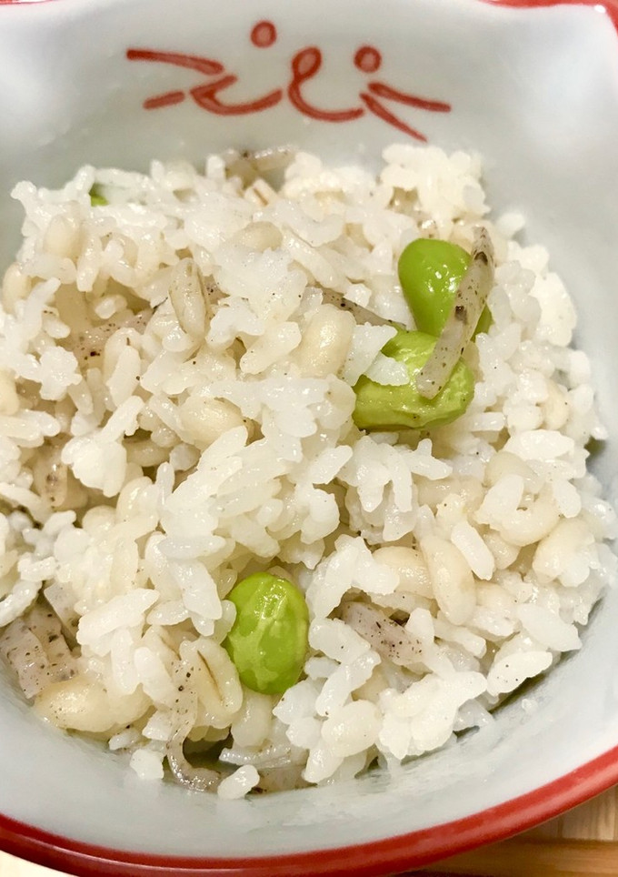 冷凍枝豆で枝豆ごはん-レシピのメイン写真