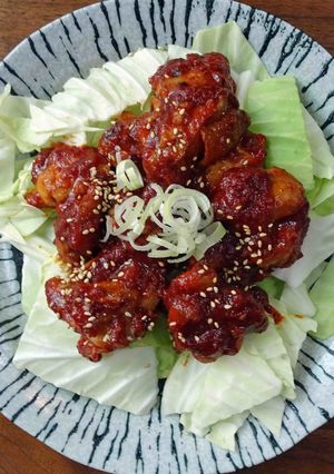 韓国一辛い料理ブルダック-レシピのメイン写真
