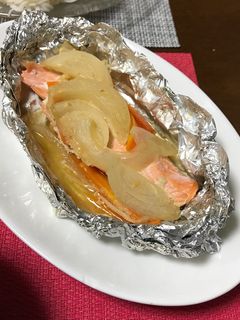 鮭のホイル焼き-レシピのメイン写真