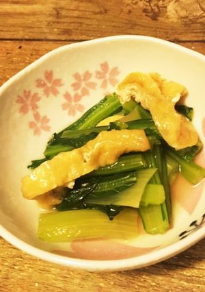 さっぱり小松菜煮浸し-レシピのメイン写真