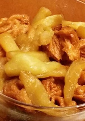 はすいも×麩　煮物-レシピのメイン写真