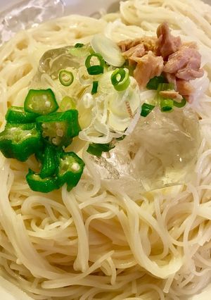 真夏の爆冷そうめん〜豪華やくみを添えて〜-レシピのメイン写真