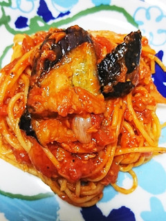 市販のソースで簡単!ナスとツナのパスタ-レシピのメイン写真