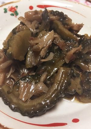 ゴーヤと舞茸の佃煮-レシピのメイン写真