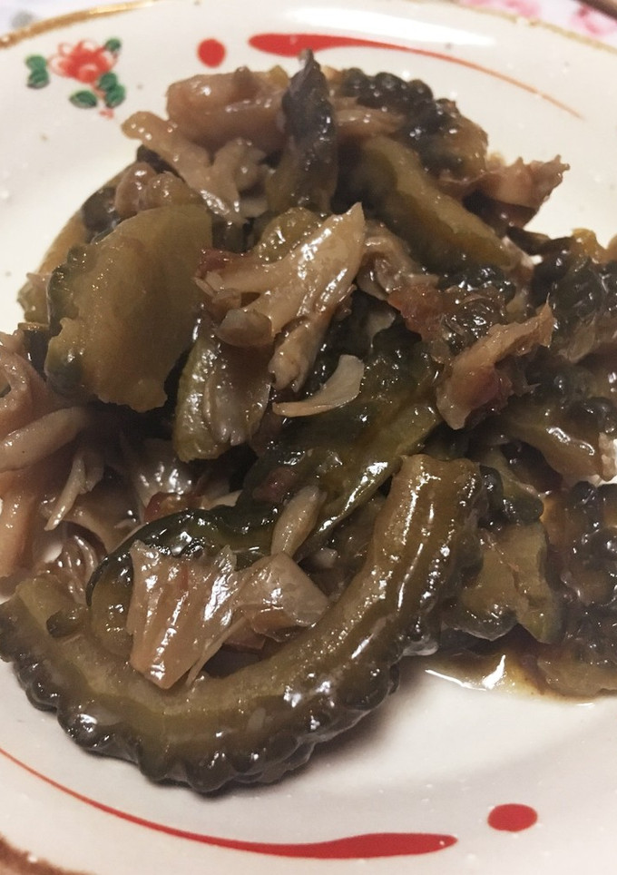 ゴーヤと舞茸の佃煮-レシピのメイン写真
