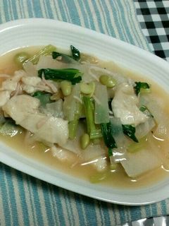 鶏むね肉と大根の塩煮-レシピのメイン写真