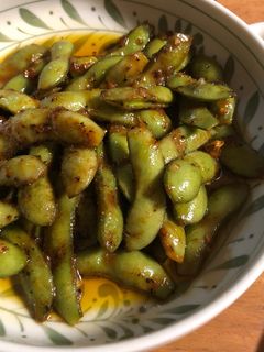 おつまみにピッタリ!枝豆アヒージョ-レシピのメイン写真