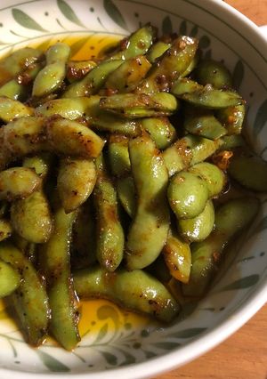 おつまみにピッタリ！枝豆アヒージョ-レシピのメイン写真