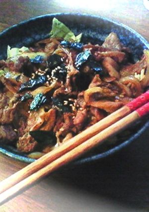 お酢味サッパリ★豚丼！！-レシピのメイン写真