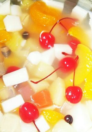 ♥牛乳寒天de杏仁豆腐♥-レシピのメイン写真