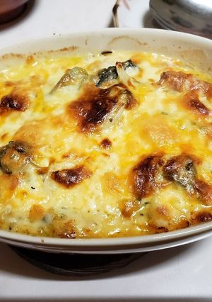 ウインナーとホウレン草のマヨチーズ焼き♪-レシピのメイン写真