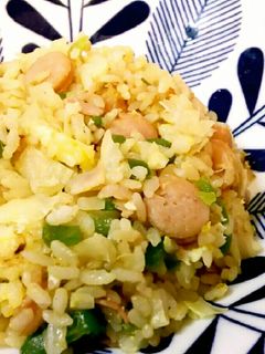 朝食にも!焼き肉のタレチャーハン-レシピのメイン写真
