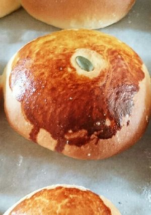 かぼちゃあんパン-レシピのメイン写真