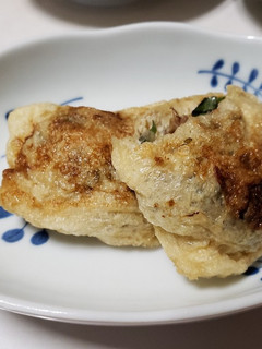 薬味大量消費♪油揚げ詰め焼き-レシピのメイン写真