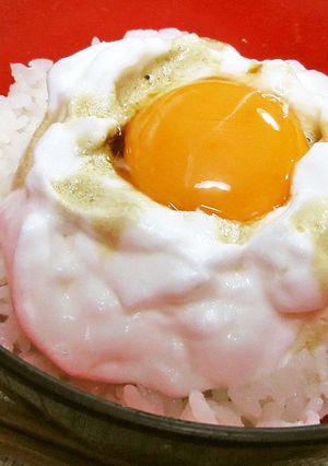 ミルクフォーマーでふわとろ卵かけご飯♪-レシピのメイン写真