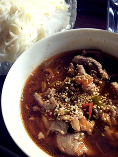 【簡単】豚こまのピリ辛麺つゆ-レシピのメイン写真