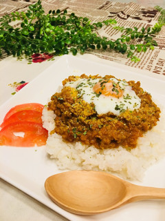 カレー粉から作る簡単キーマカレー♪-レシピのメイン写真