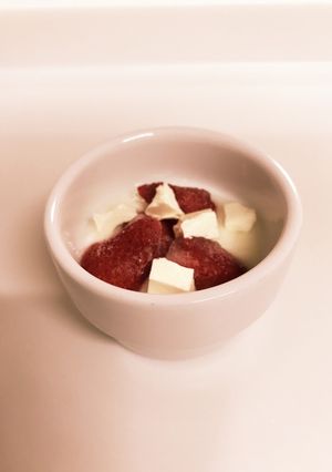 ❁クリームチーズと苺のヨーグルト❁-レシピのメイン写真