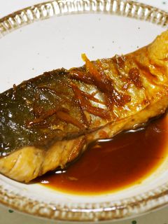 ぶりと柚子の皮の照り焼き♪柚子が香る♪-レシピのメイン写真