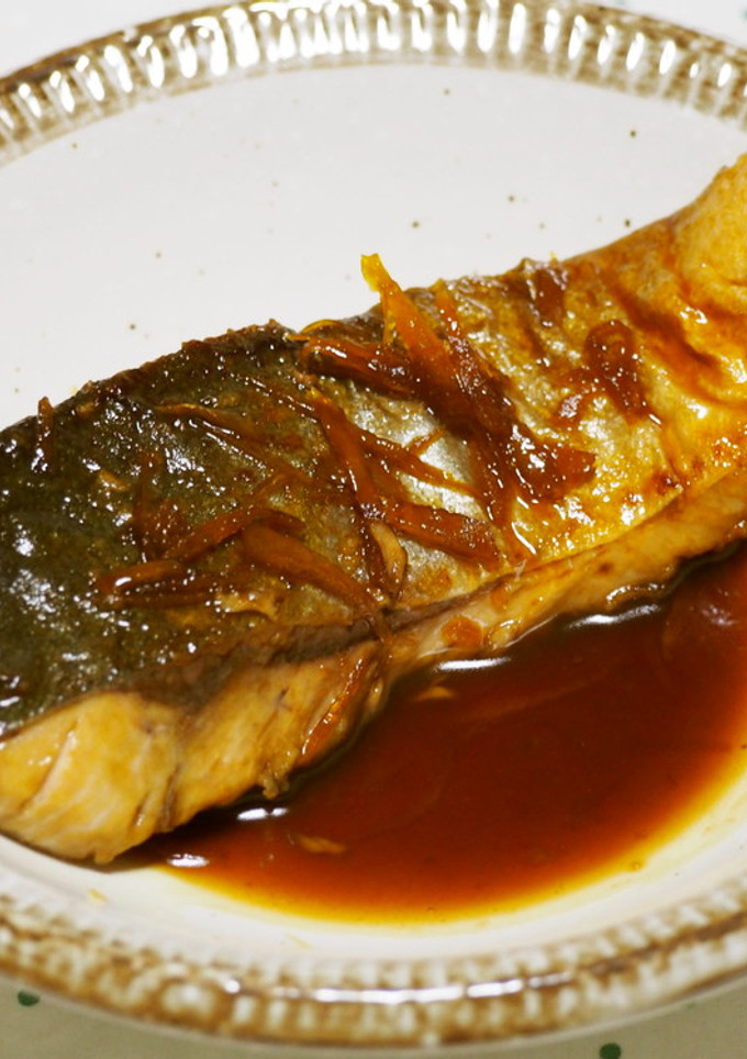 ぶりと柚子の皮の照り焼き♪柚子が香る♪-レシピのメイン写真