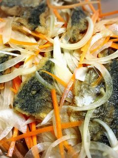 簡単 サラダ感覚で♪ あじ 南蛮漬け-レシピのメイン写真