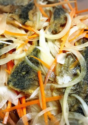 簡単 サラダ感覚で♪ あじ 南蛮漬け-レシピのメイン写真