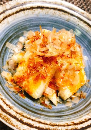 お店の味再現！擦って焼くだけ大和芋焼き♡-レシピのメイン写真