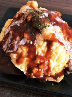 1人暮らし向け!トロトロ卵のオムライス♪-レシピのメイン写真